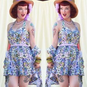 Miss Nouvelle Playsuit and Swing Pool Jacket